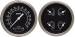  Parts -  Instrument Gauges - (2 Gauge Set) - Traditional Series With Flat Lens 12v