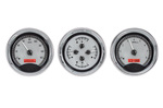 Chevrolet Parts -  Chevrolet Dakota Digital - VHX Universal 3 5" Gauge System With Chrome Bezel Alloy Style Face - Red Backlight