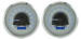 Chevrolet Parts -  Chevrolet Truck Dakota Digital - Vhx System With Chrome Bezel Silver Alloy Face - Blue Backlight