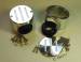  Parts -  Wire Port Housing - Billet Round Firewall Mount